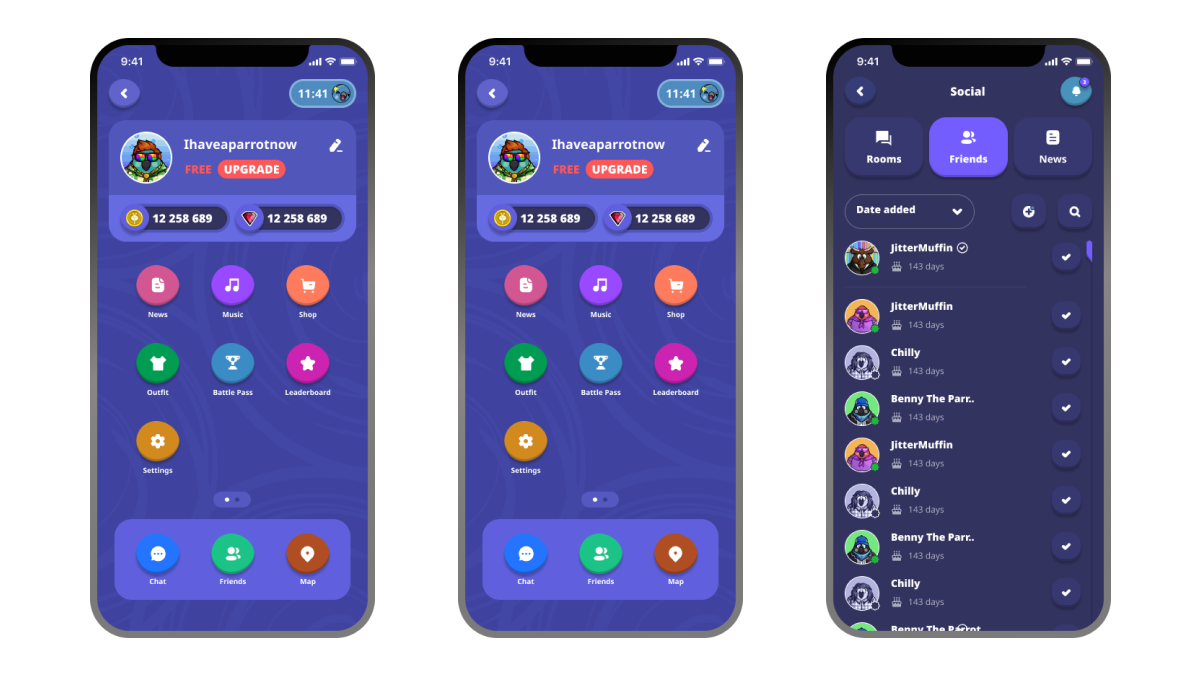 Social Phone Concept